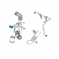 OEM 2007 GMC Canyon Air Mass Sensor Diagram - 12579352