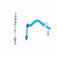 OEM 2008 Dodge Ram 1500 Bar-Front Diagram - 55366394AB