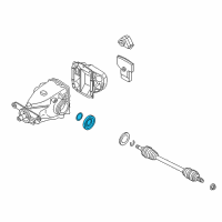 OEM 2016 BMW M6 Gran Coupe Shaft Seal Diagram - 33-13-7-596-788