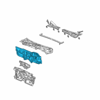 OEM Dashboard (Lower) Diagram - 61500-S5D-A00ZZ