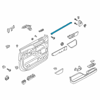 OEM 2018 Ford Expedition Belt Weatherstrip Diagram - JL1Z-7821456-A