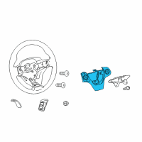 OEM 2015 Toyota Camry Switch Assembly Diagram - 84250-06570