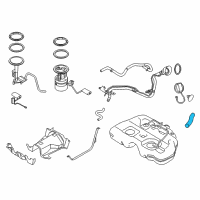 OEM Nissan Hose-Filler Diagram - 17228-1AA0A