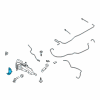 OEM Lincoln Washer Pump Diagram - JX7Z-17664-A