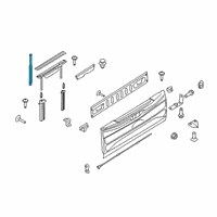 OEM 2018 Ford F-250 Super Duty Handle Diagram - FL3Z-9943300-A