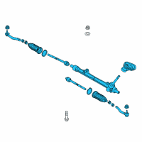 OEM Nissan Gear & Linkage-Steering Diagram - 48001-9MD0A