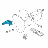 OEM 2017 Infiniti Q60 Bracket-Engine Mounting, Rh Diagram - 11232-HG00B