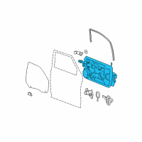 OEM 2010 Dodge Ram 1500 Panel-Carrier Plate Diagram - 68044849AB