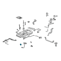 OEM 2004 Honda CR-V Damper Assy., Pulsation Diagram - 16680-PCX-003