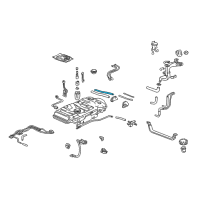 OEM Acura CL Bulk Hose, Fuel (5.5X8000) Diagram - 95001-55008-60M