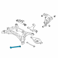 OEM 2007 Infiniti M35 Rod Complete-Radius Diagram - 55110-EG000
