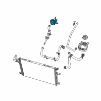 OEM 2022 Jeep Wrangler Auxiliary COOLANT Diagram - 68377862AA