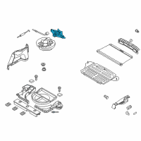 OEM 2012 Hyundai Elantra Jack Assembly Diagram - 09110-2H000