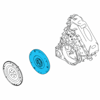 OEM 2010 Ford Fusion Clutch Diagram - 9E5Z-7550-A