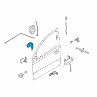 OEM Chevrolet Aveo5 Actuator Diagram - 96229552