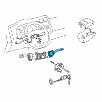 OEM Toyota RAV4 Wiper Switch Diagram - 84652-1A760