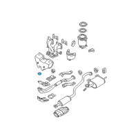 OEM 2017 Nissan Versa Note Gasket - Exhaust Diagram - 20691-19B0A