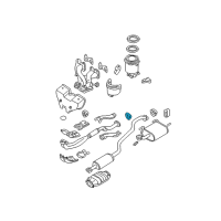 OEM 2002 Nissan Xterra Gasket-Exhaust Diagram - 20692-8B410