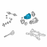 OEM Dodge Magnum Housing-Differential Diagram - 5143141AA