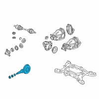 OEM 2006 Dodge Magnum Gear Kit-Ring And PINION Diagram - 5139144AB