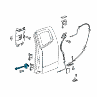 OEM Chevrolet Colorado Door Check Diagram - 23360939