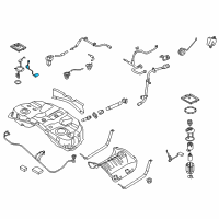 OEM 2015 Hyundai Genesis Fuel Pump Sender Assembly Diagram - 94460-B1000