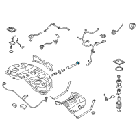 OEM Kia Forte Clamp Assembly Diagram - 31141D2000