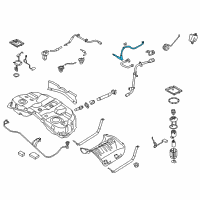 OEM Hyundai Tube-Vapor Diagram - 31046-B1510