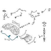 OEM 2015 Hyundai Genesis Cable Assembly Diagram - 31131-B1001