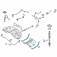 OEM 2016 Hyundai Genesis Band Assembly-Fuel Tank Diagram - 31210-B1000