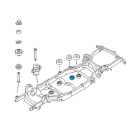 OEM 2010 Ford Explorer Sport Trac Absorber Diagram - 6L2Z-1000155-CA