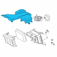 OEM Toyota Highlander Air Inlet Diagram - 17750-0P120