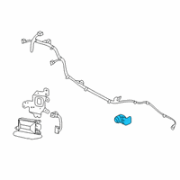 OEM Kia Sorento Ultrasonic Sensor As Diagram - 95720C6500