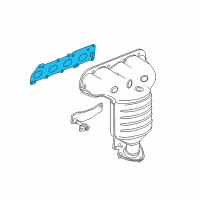 OEM 2012 Chevrolet Volt Manifold Gasket Diagram - 55566925