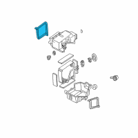 OEM Nissan Frontier Seal Diagram - 27287-86Y00