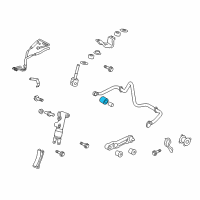 OEM 2020 Toyota Land Cruiser Stabilizer Bar Bushing Diagram - 90385-13013