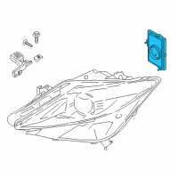 OEM 2018 Ford Fusion Control Module Diagram - DG9Z-13C788-F