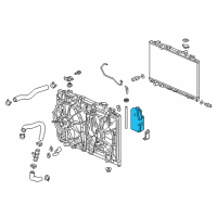 OEM Honda Odyssey Tank, Reserve Diagram - 19101-5MR-A00