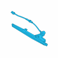 OEM 2012 Hyundai Veloster Lamp Assembly-High Mounted Stop Diagram - 92700-2V000