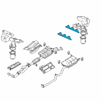 OEM Hyundai XG300 Gasket-Exhaust Manifold Diagram - 28521-39800