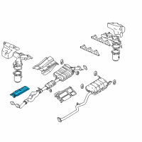 OEM 2006 Hyundai Santa Fe Protector-Heat Front Diagram - 28791-26700