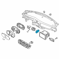 OEM 2016 Kia Optima Switch Assembly-Hazard Diagram - 93790D4000WK