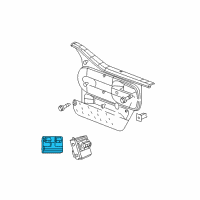 OEM Jeep Wrangler Switch-Power Window Diagram - 4602675AA