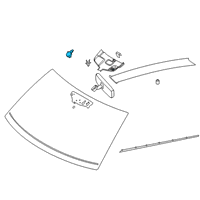 OEM Lincoln Sensor Diagram - JU5Z-17D547-C