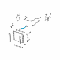 OEM Saturn Radiator Inlet Hose (Upper) Diagram - 19130278