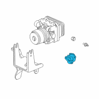 OEM Honda Insight Valve Assembly, Proportioning (Abs) Diagram - 46210-S3Y-003