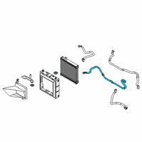 OEM 2018 BMW M5 Hose Coolant Pump Diagram - 17-12-7-856-739