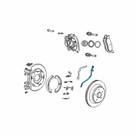 OEM 2004 Jeep Wrangler Line-Brake Diagram - 52128430AF