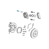 OEM 2003 Jeep Wrangler Pin-CALIPER Diagram - 5253000