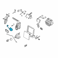 OEM Infiniti Air Purifier Assy Diagram - 27450-CX800